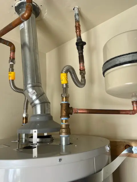 Water heater installation and plumbing repair in Carmel